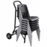 Lifetime 80527 Black Stacking Chair Dolly Lifetime 80527 Black Stacking Chair Dolly
