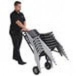 Lifetime 80527 Black Stacking Chair Dolly Lifetime 80527 Black Stacking Chair Dolly