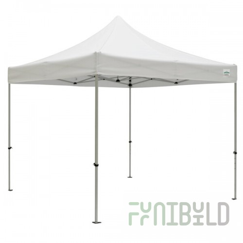 Caravan Canopy 21003306011 Displayshade 10' x 10' White Light-Duty Commercial Grade Instant Canopy Deluxe Kit