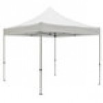 Caravan Canopy 21003306011 Displayshade 10' x 10' White Light-Duty Commercial Grade Instant Canopy Deluxe Kit Caravan Canopy 21003306011 Displayshade 10' x 10' White Light-Duty Commercial Grade Instant Canopy Deluxe Kit