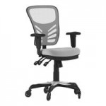 Flash Furniture HL-0001-DK-GY-GG Mid-Back Dark Gray Mesh Office Chair with Triple Paddle Control and Infinite-Locking Back Angle Flash Furniture HL-0001-DK-GY-GG Mid-Back Dark Gray Mesh Office Chair with Triple Paddle Control and Infinite-Locking Back Angle