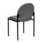 Flash Furniture BT-515-1-GY-GG Gray Fabric Stackable Side Chair