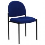 Flash Furniture BT-515-1-GY-GG Gray Fabric Stackable Side Chair