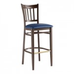 Lancaster Table & Seating Spartan Metal Slat Back Chair with Dark Walnut Wood Grain Finish and Burgundy Vinyl Seat - Assembled Lancaster Table & Seating Spartan Metal Slat Back Chair with Dark Walnut Wood Grain Finish and Burgundy Vinyl Seat - Assembled