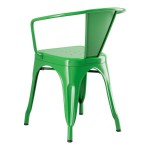 Lancaster Table & Seating Alloy Jade Green Outdoor Arm Chair