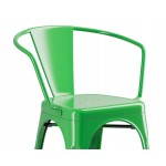 Lancaster Table & Seating Alloy Jade Green Outdoor Arm Chair