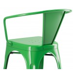 Lancaster Table & Seating Alloy Jade Green Outdoor Arm Chair