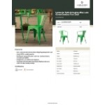 Lancaster Table & Seating Alloy Jade Green Outdoor Arm Chair