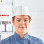 Choice Adjustable White Disposable Overseas Cap - 100/Pack Choice Adjustable White Disposable Overseas Cap - 100/Pack