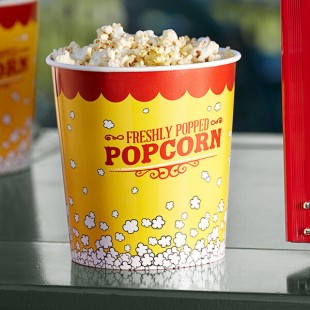 Carnival King 130 oz. Popcorn Bucket - 150/Case