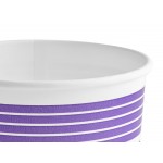 Choice 16 oz. Purple Paper Frozen Yogurt / Food Cup - 1,000/Case Choice 16 oz. Purple Paper Frozen Yogurt / Food Cup - 1,000/Case