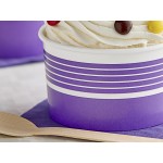 Choice 16 oz. Purple Paper Frozen Yogurt / Food Cup - 1,000/Case Choice 16 oz. Purple Paper Frozen Yogurt / Food Cup - 1,000/Case