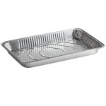 Choice Full Size Heavy-Duty Foil Steam Table Pan Medium 2 3/16