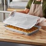 Choice Full Size Heavy-Duty Foil Steam Table Pan Medium 2 3/16