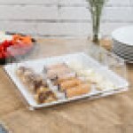 Fineline SQ4212.WH Platter Pleasers 12 Fineline SQ4212.WH Platter Pleasers 12