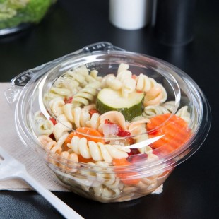 Dart SafeSeal 12 oz. Plastic Tamper-Resistant, Tamper-Evident Bowl with Dome Lid - 240/Case Dart SafeSeal 12 oz. Plastic Tamper-Resistant, Tamper-Evident Bowl with Dome Lid - 240/Case