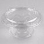 Dart SafeSeal 12 oz. Plastic Tamper-Resistant, Tamper-Evident Bowl with Dome Lid - 240/Case