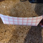 #100 1 lb. Solid Red Paper Food Tray - 1,000/Case