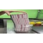 #100 1 lb. Solid Red Paper Food Tray - 1,000/Case