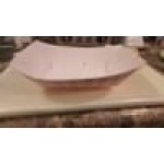 #100 1 lb. Solid Red Paper Food Tray - 1,000/Case