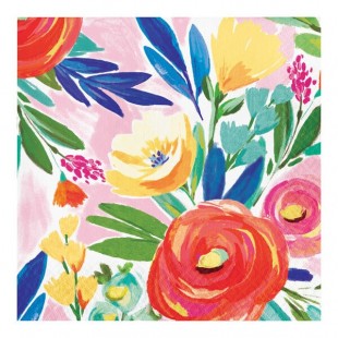 Creative Converting Fragrant Floral 12 7/8