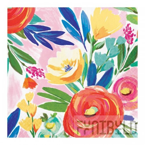 Creative Converting Fragrant Floral 12 7/8