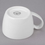 Libbey Slenda 2.75 oz. Royal Rideau White Low Espresso Cup - Sample