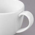 Libbey Slenda 2.75 oz. Royal Rideau White Low Espresso Cup - Sample
