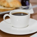 Libbey Slenda 2.75 oz. Royal Rideau White Low Espresso Cup - Sample