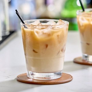 Acopa Select 12 oz. Stackable Rocks / Old Fashioned Glass - Sample