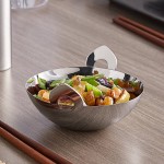 Vollrath 59792 4.3 oz. Mini Stainless Steel Wok