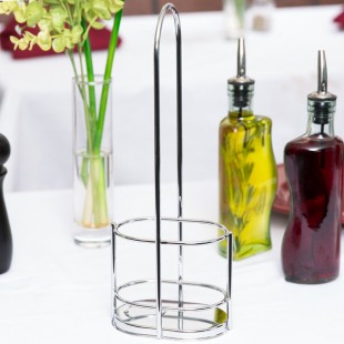 TableCraft 918R Gemelli Chrome Olive Oil Cruet Rack