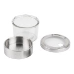 Cal-Mil 1851-4NL Mixology 16 oz. Luxe Jar with Notched Lid Cal-Mil 1851-4NL Mixology 16 oz. Luxe Jar with Notched Lid