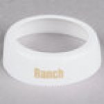 TableCraft CB6 Imprinted White Plastic 