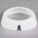 TableCraft CB6 Imprinted White Plastic 