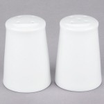 10 Strawberry Street RB0030 Classic White 2-Piece Porcelain Salt and Pepper Set - 12/Case 10 Strawberry Street RB0030 Classic White 2-Piece Porcelain Salt and Pepper Set - 12/Case