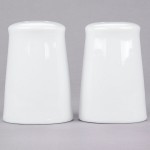 10 Strawberry Street RB0030 Classic White 2-Piece Porcelain Salt and Pepper Set - 12/Case 10 Strawberry Street RB0030 Classic White 2-Piece Porcelain Salt and Pepper Set - 12/Case