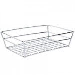 American Metalcraft GCRB2613 Black Grid Rectangular Basket - 13 American Metalcraft GCRB2613 Black Grid Rectangular Basket - 13