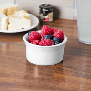 Fiesta® Dinnerware from Steelite International HL568100 White 8 oz. China Ramekin - 6/Case Fiesta® Dinnerware from Steelite International HL568100 White 8 oz. China Ramekin - 6/Case