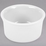 Fiesta® Dinnerware from Steelite International HL568100 White 8 oz. China Ramekin - 6/Case