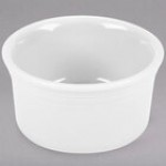 Fiesta® Dinnerware from Steelite International HL568100 White 8 oz. China Ramekin - 6/Case