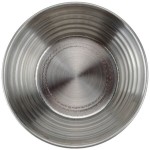 American Metalcraft RSC1 2.5 oz. Stainless Steel Round Ribbed Sauce Cup - 12/Case