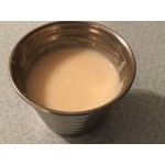 American Metalcraft RSC1 2.5 oz. Stainless Steel Round Ribbed Sauce Cup - 12/Case
