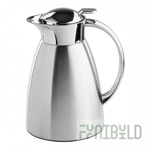 TableCraft 34 oz. Stainless Steel Coffee Carafe 12674 - 6/Case