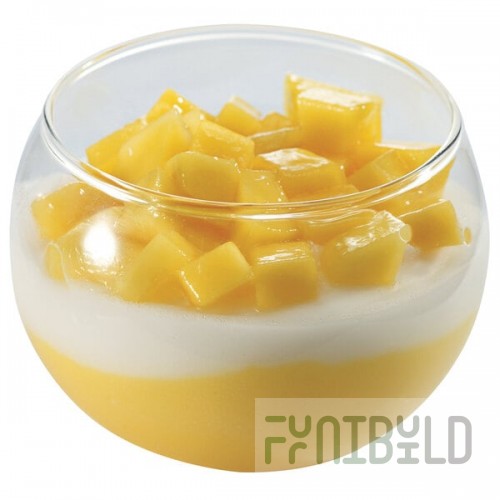 Solia SV00010 Sph'air 5.1 oz. Glass Dessert Dish / Tasting Dish - 72/Case