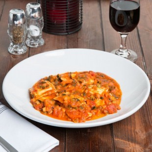 Tuxton BPD-1153 1.4 Qt. Porcelain White China Pasta / Salad Bowl - 12/Case
