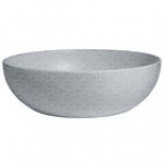 G.E.T. Enterprises BRD18-MOD-LT Bugambilia 15.9 Qt. Smooth MOD Finish Latte Resin-Coated Aluminum Extra Large Deep Round Bowl G.E.T. Enterprises BRD18-MOD-LT Bugambilia 15.9 Qt. Smooth MOD Finish Latte Resin-Coated Aluminum Extra Large Deep Round Bowl
