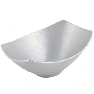 Bon Chef 2513 Gondola 64 oz. Pewter-Glo Cast Aluminum Bowl Bon Chef 2513 Gondola 64 oz. Pewter-Glo Cast Aluminum Bowl