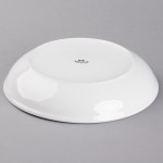 Tuxton BPD-1202 2.75 Qt. Porcelain White China Pasta Bowl - 6/Case