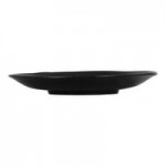 Cal-Mil Hand Thrown 96 oz. Black Round Melamine Serving Bowl - 6/Case